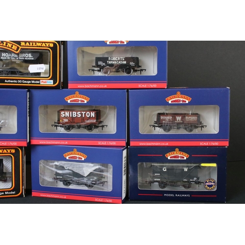 73 - Nine boxed OO gauge items of rolling stock to include 6 x Bachmann and 3 x Palitoy Mainline to inclu... 