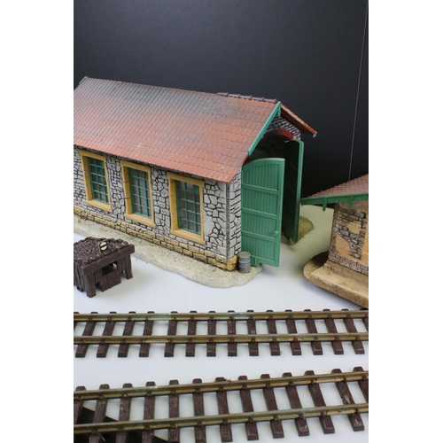 94 - Quantity of Lehmann G scale model railway to include various track (straights and curves), boxed 200... 