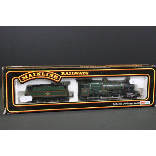 11 - Four boxed Palitoy Mainline OO gauge locomotives to include 37092 Parallel Boiler Scot LMSR Crimson ... 