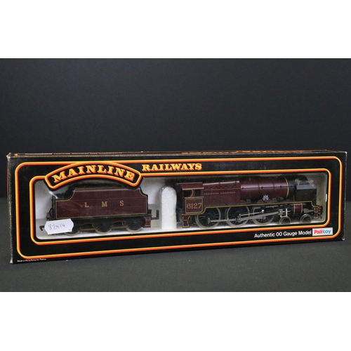 11 - Four boxed Palitoy Mainline OO gauge locomotives to include 37092 Parallel Boiler Scot LMSR Crimson ... 