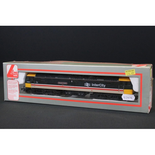 15 - Four boxed Lima OO gauge locomotives to include 205041 Windsor Castle, 205160 MWG InterCity 125, 205... 