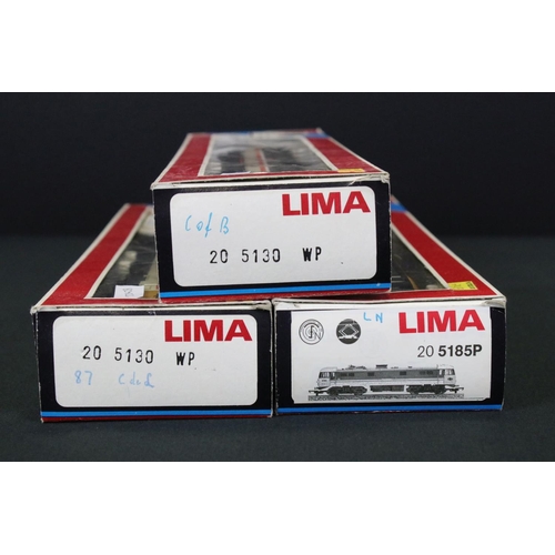 17 - Three boxed Lima OO gauge locomotives to include 205185P Lord Nelson, 205130 City of Birmingham and ... 