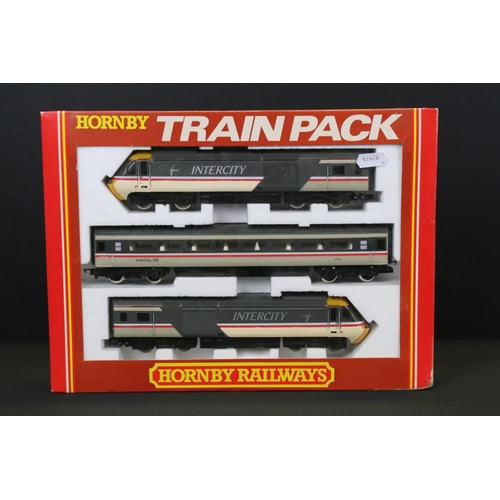 23 - Boxed Hornby OO gauge Train Pack R397 BR Inter City 125 High Speed Train plus a boxed Hornby R867 BR... 