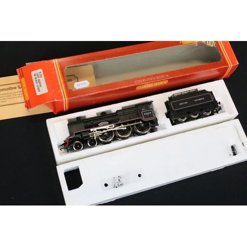 25 - Four boxed Hornby OO gauge locomotives to include R319 Class 47 Diesel The Queen Mother, R324 Lady G... 