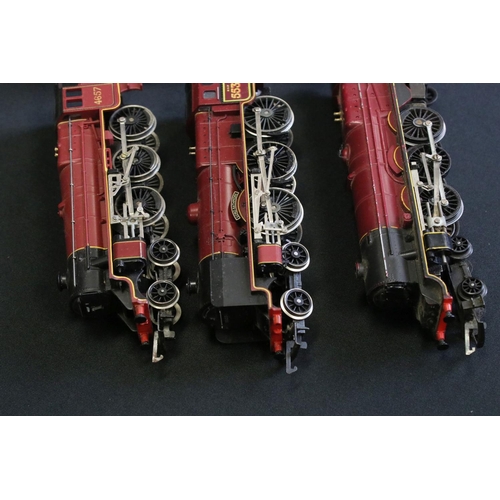 34 - Four OO gauge locomotives to include Hornby Lord Rathmore, Hornby Duchess of Abercorn, Triang Prince... 