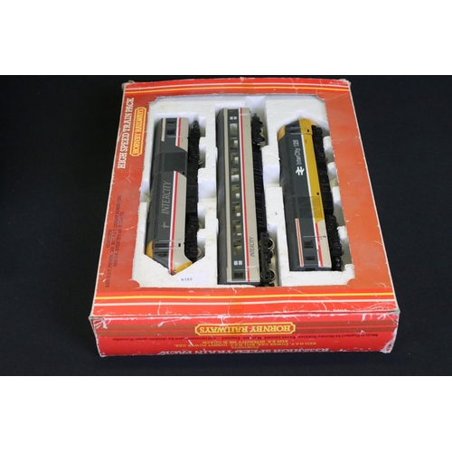 36 - Boxed Hornby OO gauge R370 High Speed Train Pack plus a quantity of OO gauge spares and repairs to i... 