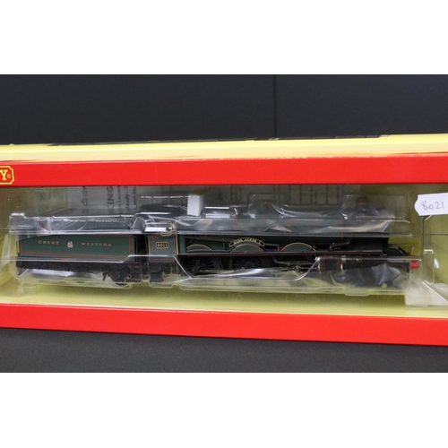 39 - Two boxed Hornby OO gauge DCC Ready locomotives to include R3331 GWR King Class King James I 6011 an... 