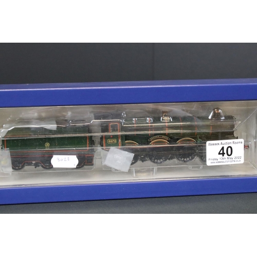 40 - Three boxed Bachmann OO gauge locomotives to include 32004 Hall Class 4970 Sketty Hall Great Western... 