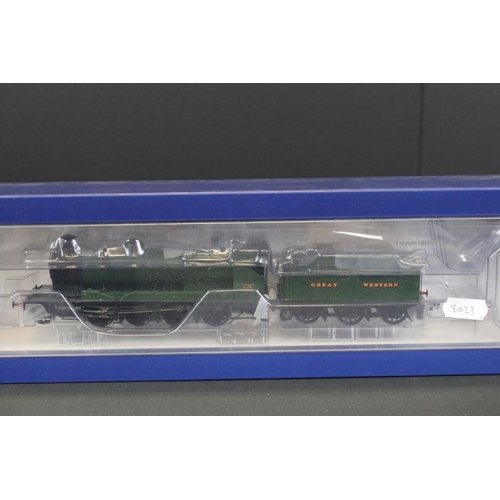 40 - Three boxed Bachmann OO gauge locomotives to include 32004 Hall Class 4970 Sketty Hall Great Western... 