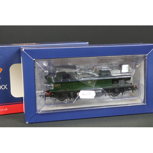 42 - Two boxed Bachmann OO gauge locomotives to include 31635 Class 64XX Pannier Tank 6407 GWR green and ... 