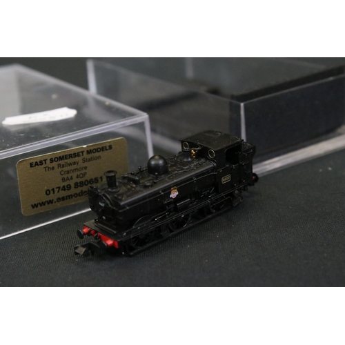 49 - Boxed Dapol N gauge locomotive 2S-007-007 Pannier 4607 BR Black Early Crest (lacking interior to box... 