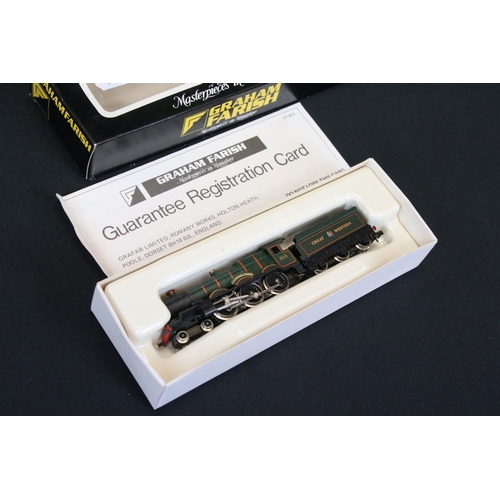 5 - Two boxed Graham Farish N gauge locomotives to include 1446 GWR Castle Class Winchester (box window ... 