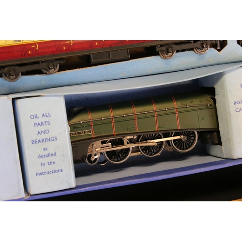 59 - Boxed Hornby Dublo EDP11 Passenger Train Set with Silver King locomotive, rolling stock and track pl... 