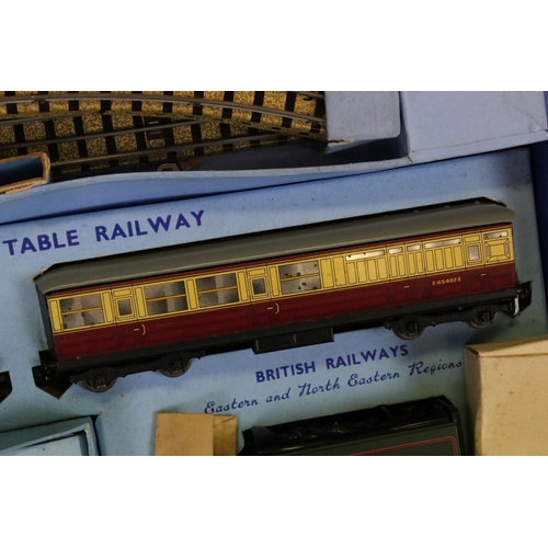 59 - Boxed Hornby Dublo EDP11 Passenger Train Set with Silver King locomotive, rolling stock and track pl... 