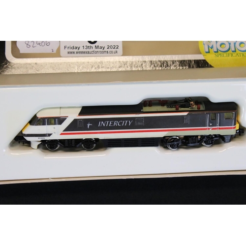 6 - Two boxed Graham Farish N gauge locomotives to include 8406 Sir Edward Elgar and 8807 Class 91 Elect... 