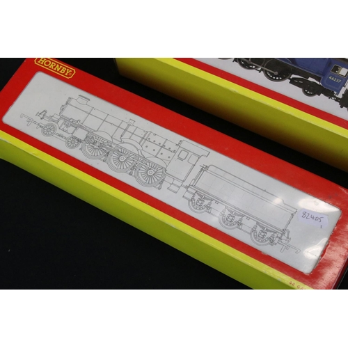 7 - Three boxed DCC Ready Hornby OO gauge locomotives to include R2403 BR Early 4-6-0 6800 Grange Class ... 