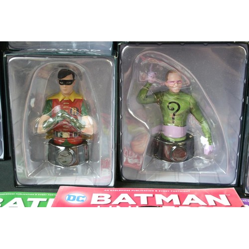 140 - 14 Boxed Eaglemoss DC Batman Universe metal figures to include The Penguin, Robin, The Riddler, Batm... 