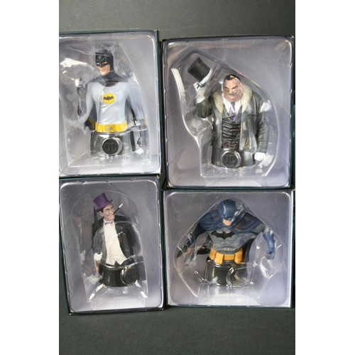 140 - 14 Boxed Eaglemoss DC Batman Universe metal figures to include The Penguin, Robin, The Riddler, Batm... 