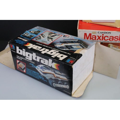 274 - MB Electronic Bigtrak Computer Activated Vehicle Boxed along with a Boxed Casdon Super Scale and a C... 