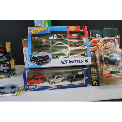 420 - Around 29 diecast models to include Hot Wheels (Monster Trucks, Hot Trucks & Batman), Corgi (Fairgro... 