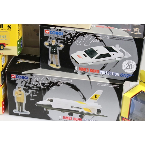 423 - Around 40 boxed diecast models, to include Corgi James Bond Classics, Lledo Vanguards, Cameo Collect... 