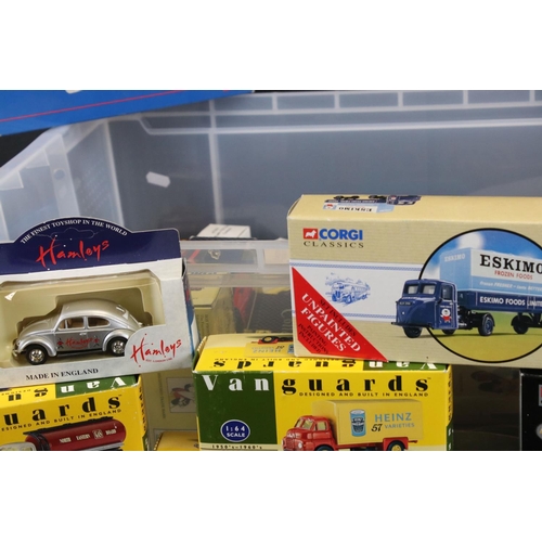 423 - Around 40 boxed diecast models, to include Corgi James Bond Classics, Lledo Vanguards, Cameo Collect... 