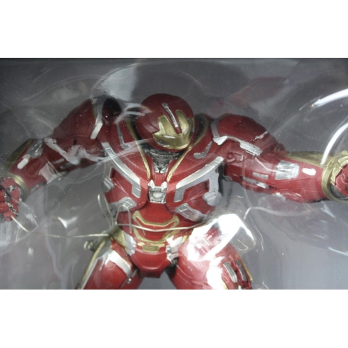 132 - 11 Boxed Eaglemoss Marvel Movie Collection metal figures to include Hulk Buster, Surtur, Cull Obsidi... 