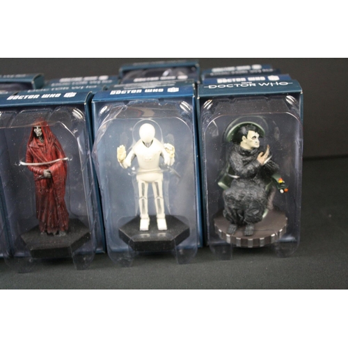 133 - 60 Boxed Eaglemoss BBC Doctor Who metal figures in excellent condition