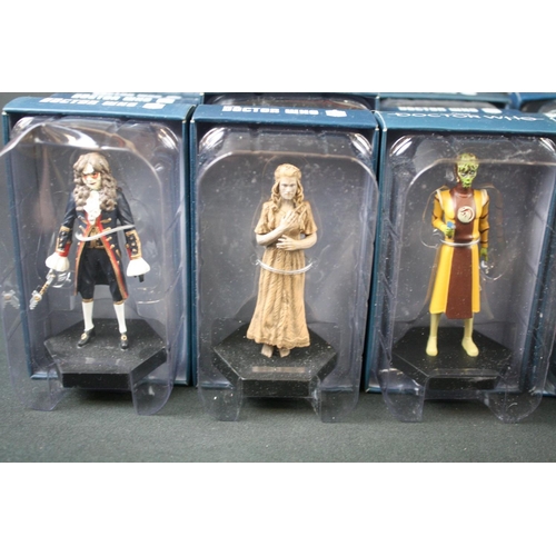 133 - 60 Boxed Eaglemoss BBC Doctor Who metal figures in excellent condition