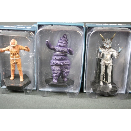 133 - 60 Boxed Eaglemoss BBC Doctor Who metal figures in excellent condition