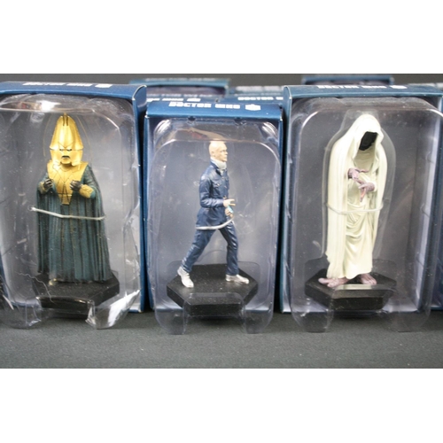 133 - 60 Boxed Eaglemoss BBC Doctor Who metal figures in excellent condition