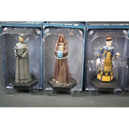 133 - 60 Boxed Eaglemoss BBC Doctor Who metal figures in excellent condition