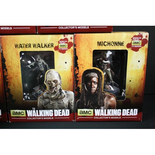 135 - Nine boxed Eaglemoss Collection AMC The Walking Dead Collectors Models to include Daryl Dixon, The G... 