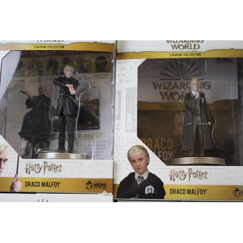 136 - 21 Boxed Eaglemoss Hero Collection Wizarding World Figurine Collection models featuring Harry Potter... 