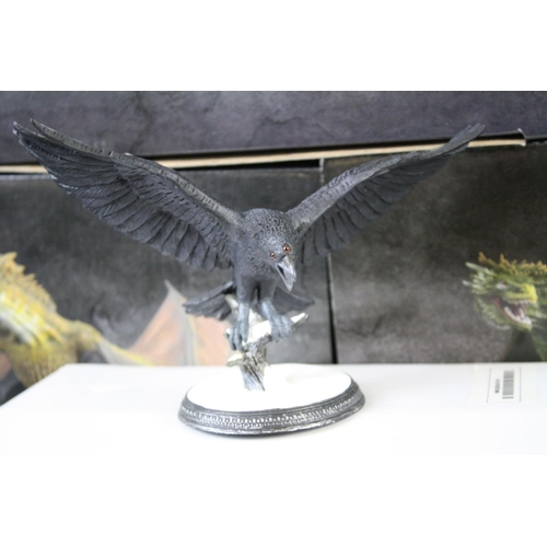 137 - 18 Boxed Eaglemoss The Official Game of Thrones metal models to include Rhaegal, Viserion, Drogon, J... 