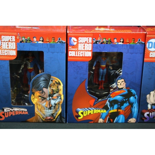 145 - 19 Boxed Eaglemoss DC Super Hero Collection metal figures to include Green Arrow, The Joker. Scarecr... 