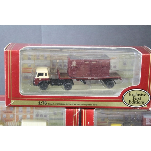 375 - 25 Boxed EFE Exclusive First Editions diecast models to include 23 x Commercials and 2 x Brewery Ser... 