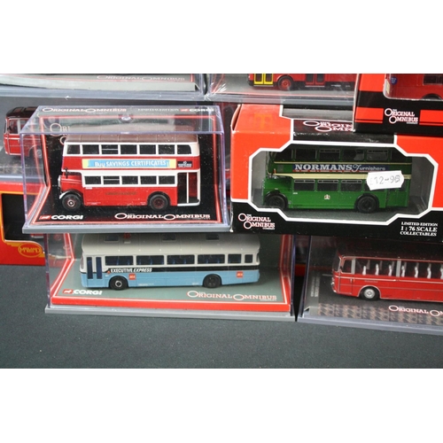 378 - 26 Boxed / cased Corgi Original Omnibus diecast models / sets to include Midland Red OM99146 set