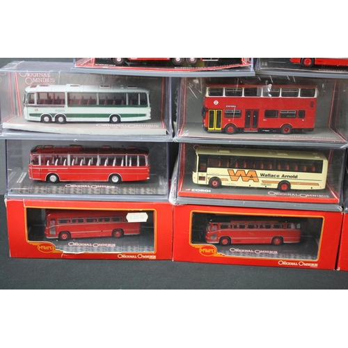 378 - 26 Boxed / cased Corgi Original Omnibus diecast models / sets to include Midland Red OM99146 set