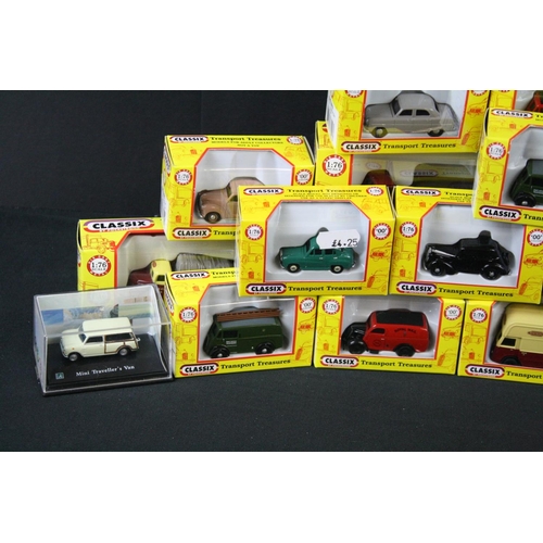 392 - 36 Boxed / cased 1:76 diecast models to include 21 x Classix, Cararama, EFE, SA etc (vg)