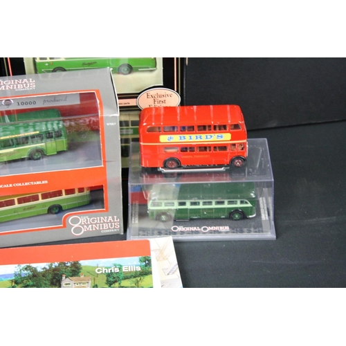 399 - Five boxed / cased bus related diecast models to include 2 x EFE Southdown 2nd Gift Set & 3 x Corgi ... 