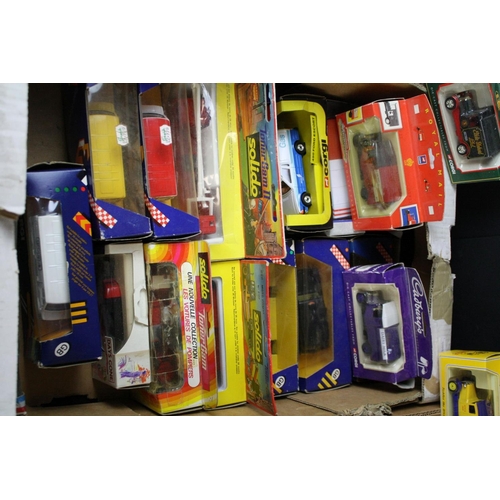 400 - Over 50 boxed diecast models to include Corgi, Eligor, Solido, Lledo etc, vg overall (two boxes)