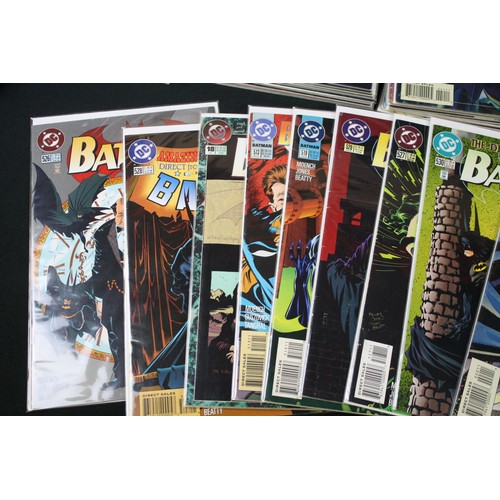 126 - Comics - Around 110 Batman and related comics to include Detective Comics Batman, Batman Who Laughs,... 