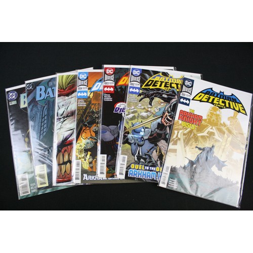 126 - Comics - Around 110 Batman and related comics to include Detective Comics Batman, Batman Who Laughs,... 