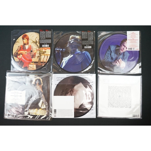 115 - Vinyl - David Bowie 10 Limited Editions Picture Discs, including Record Shop Days editions. Conditio... 