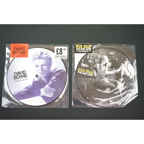 115 - Vinyl - David Bowie 10 Limited Editions Picture Discs, including Record Shop Days editions. Conditio... 