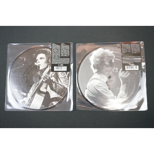 115 - Vinyl - David Bowie 10 Limited Editions Picture Discs, including Record Shop Days editions. Conditio... 