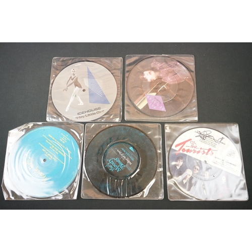 117 - Vinyl - 35 Limited Edition picture discs / coloured vinyl singles including: The Who, The Kinks, Mea... 