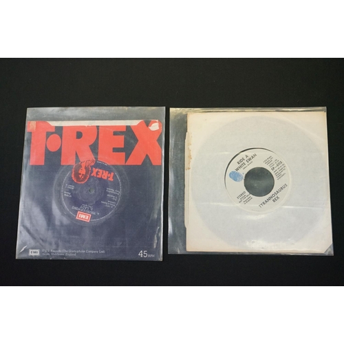 120 - Vinyl - Marc Bolan / T. Rex. 5 singles and 1 Box set including Limited Pressings and Promo. To inclu... 