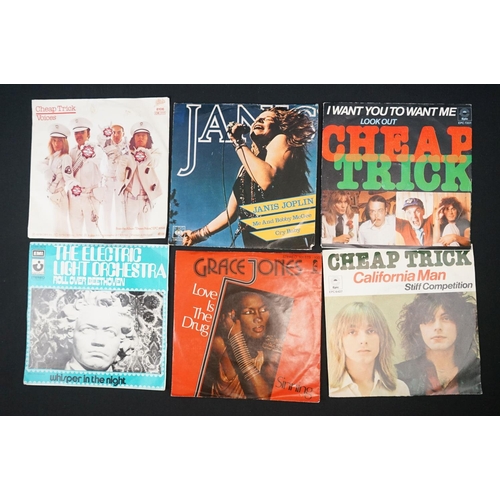 132 - Vinyl - Over 50 European pressing rock & pop 7